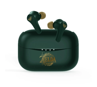 Słuchawki bezprzewodowe OTL Technologies The Legend of Zelda: TOTK TWS Earphones Dla Dzieci Dokanałowe Bluetooth 5.3 Ciemnozielony