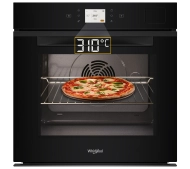 Whirlpool WOI11P8FHT2SBAF Funkcje AI Pizza 310C Termoobieg Termosonda AirFry Czarny