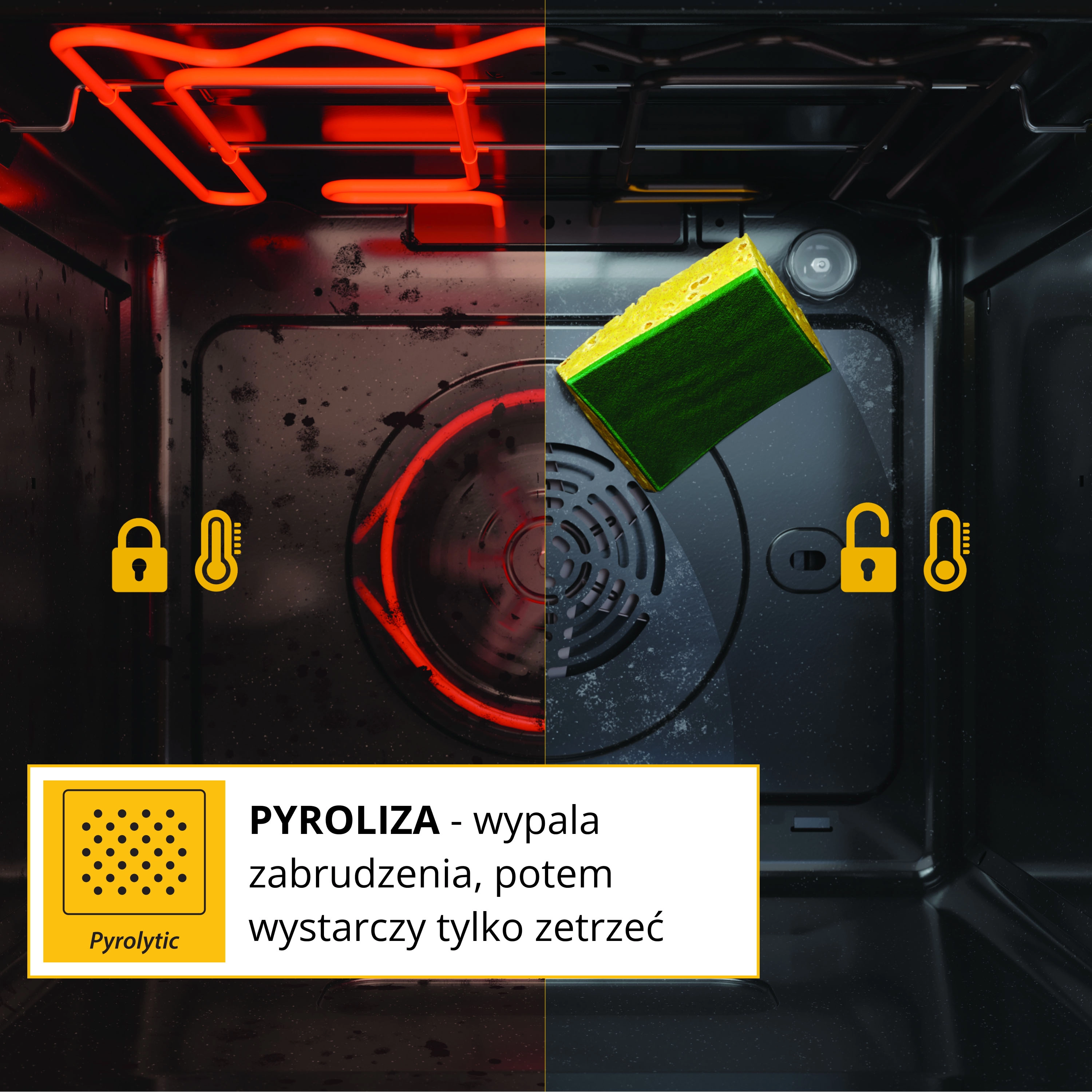 Piekarnik elektryczny Whirlpool WOI5S8PPM1SBA Pizza 310C Termoobieg Termosonda AirFry Czarny