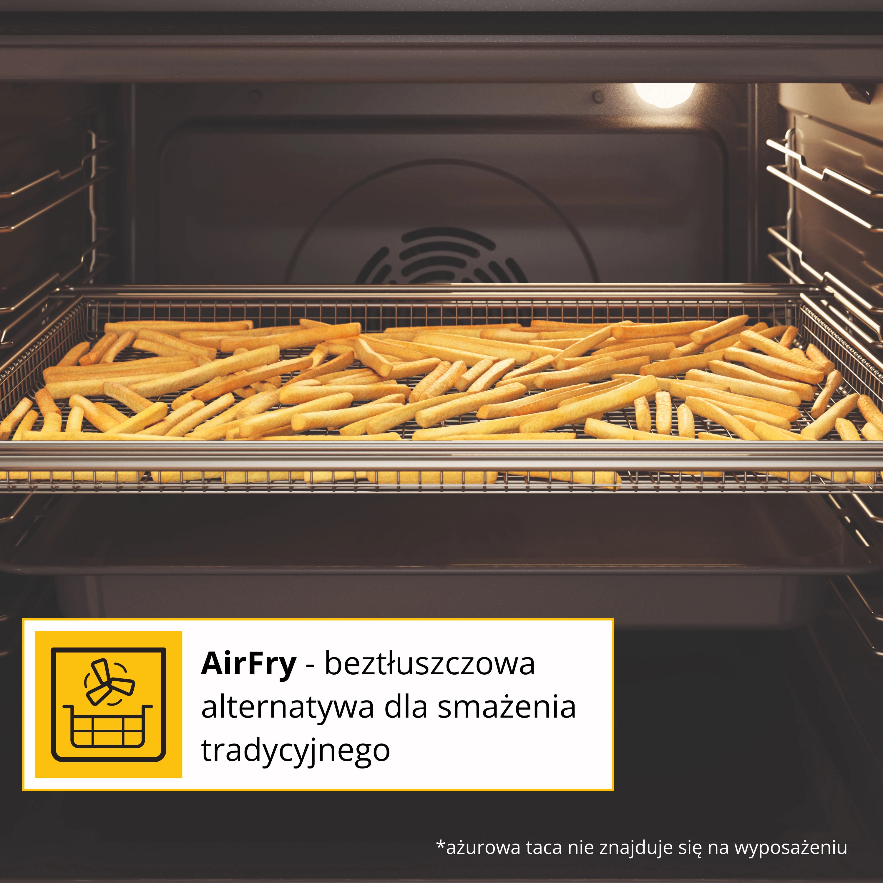 Piekarnik elektryczny Whirlpool WOI5S8PPM1SBA Pizza 310C Termoobieg Termosonda AirFry Czarny