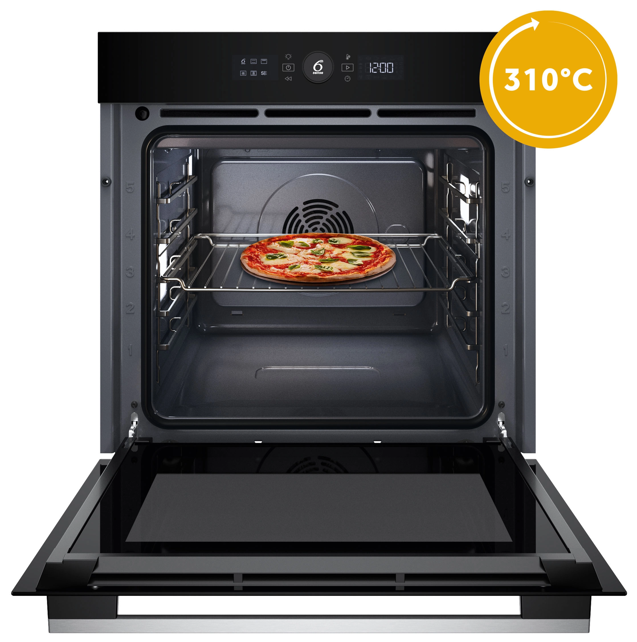 Piekarnik elektryczny Whirlpool WOI5S8CM1SXA Pizza 310C Termoobieg AirFry Inox