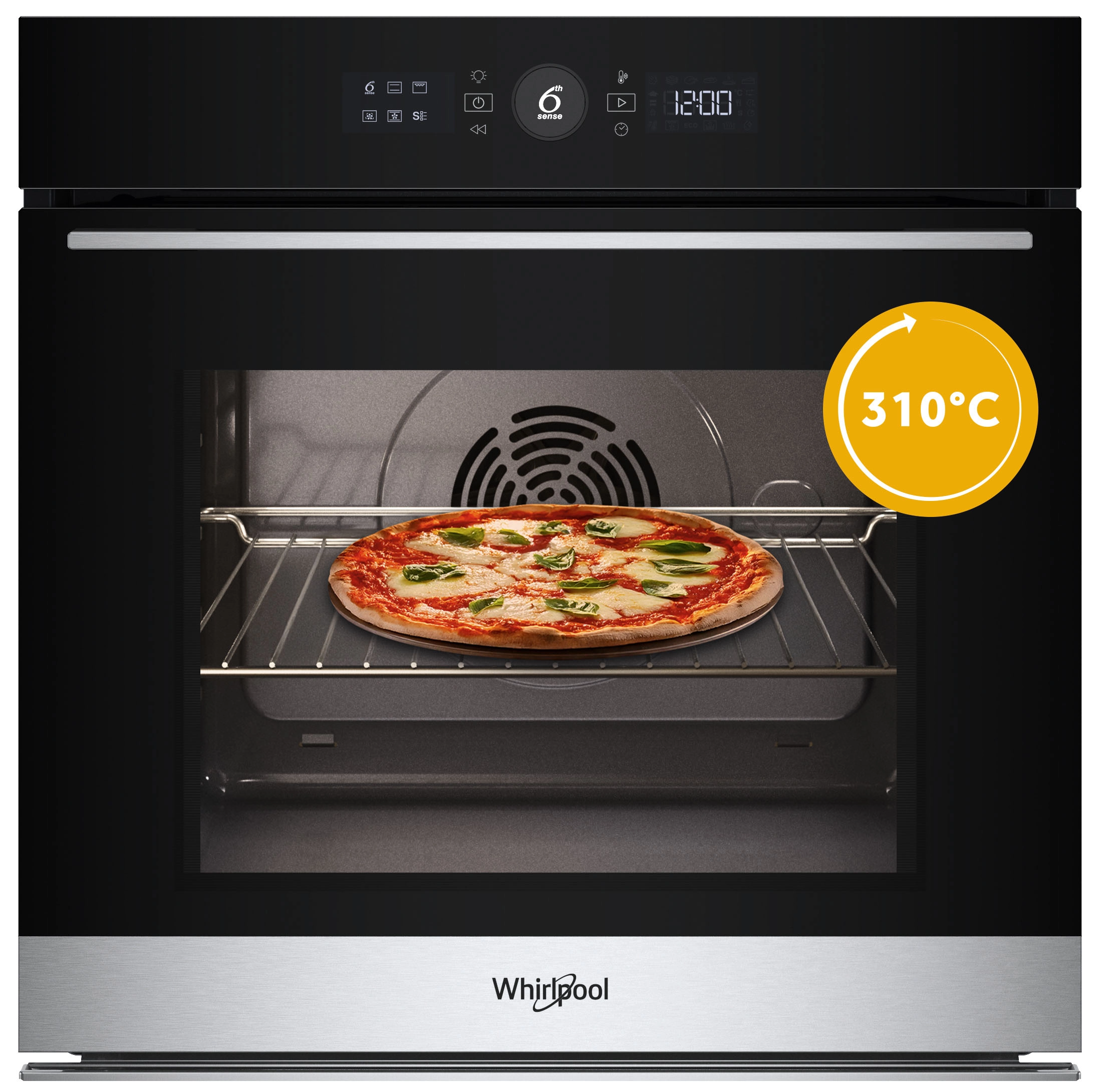 Piekarnik elektryczny Whirlpool WOI5S8CM1SXA Pizza 310C Termoobieg AirFry Inox
