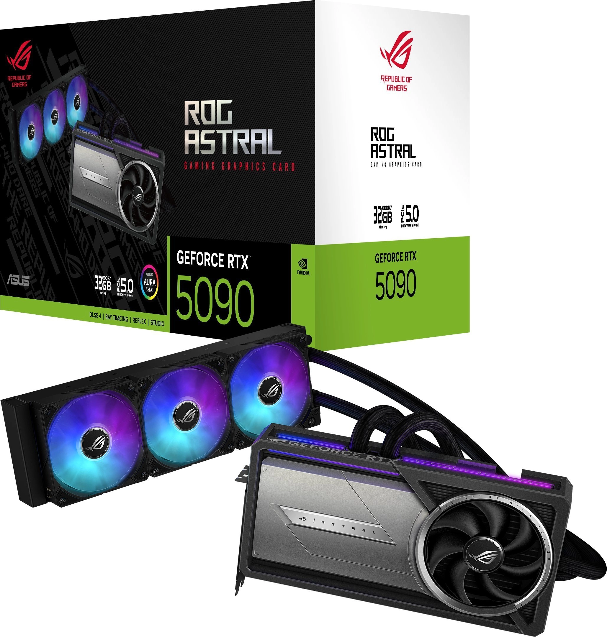 Karta graficzna ASUS ROG Astral LC GeForce RTX 5090 32GB GDDR7 512bit DLSS 4