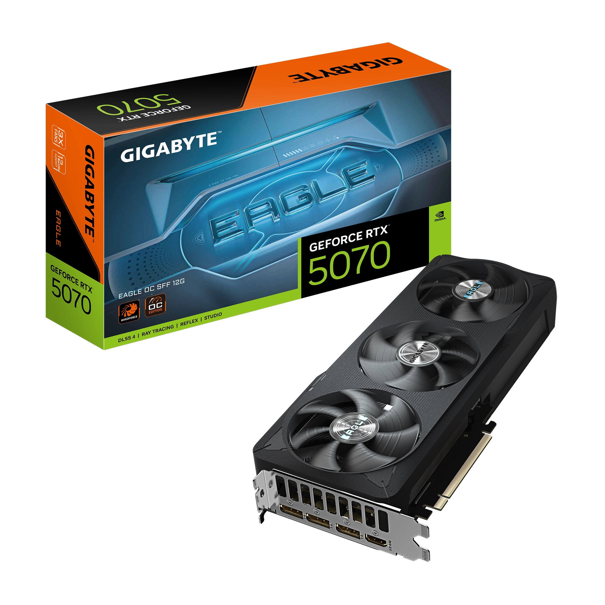 Karta graficzna Gigabyte GeForce RTX 5070 EAGLE OC SFF 12GB GDDR7 192bit DLSS 4