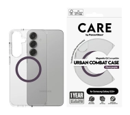 PanzerGlass CARE by Flagship Urban Combat Purple QI do Galaxy S25 Plus Przezroczysty