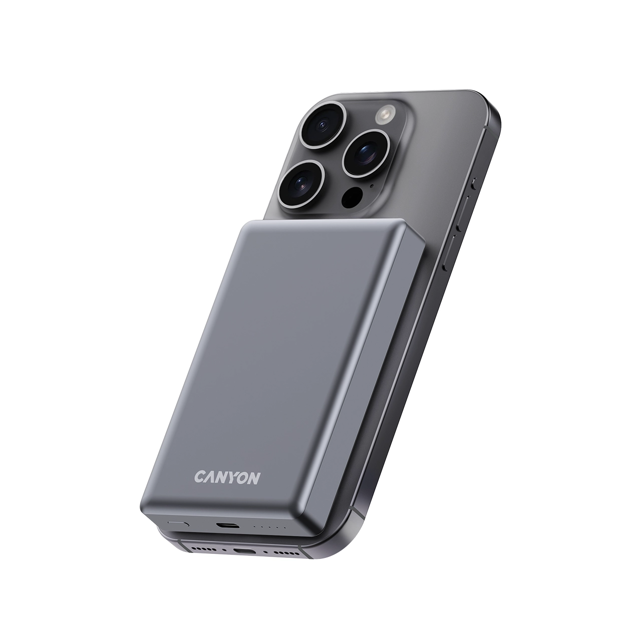 Powerbank Canyon OnPower 510 Magsafe 10000mAh PD 20W Grafitowy