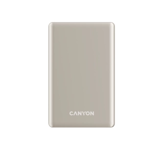 Powerbank Canyon OnPower 505 Magsafe 5000mAh PD 20W Beżowy