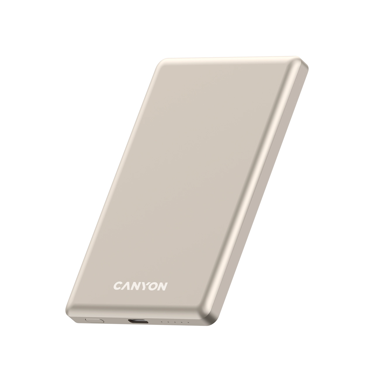 Powerbank Canyon OnPower 505 Magsafe 5000mAh PD 20W Beżowy