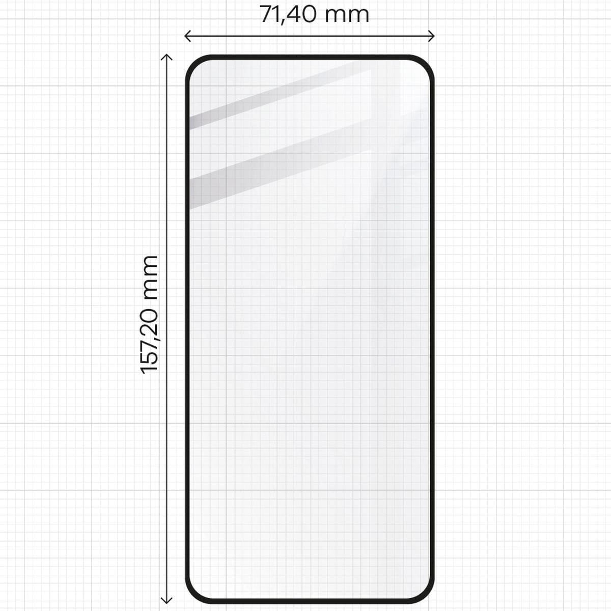 Zestaw ochronny Bizon 2x szkło + szybka na aparat do Xiaomi Redmi Note 13 Pro+ 5G czarne