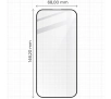 Szkło hartowane Bizon pełne Edge 2 do iPhone 16 Pro