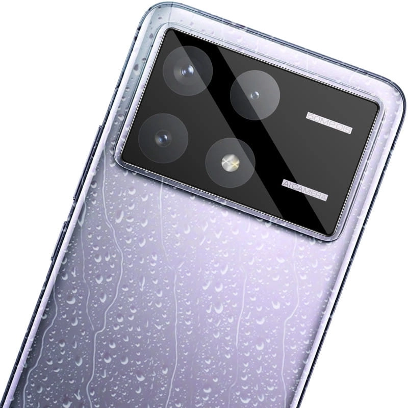 Szkło ochronne Bizon na aparat Lens do Xiaomi Poco X6 Pro/Poco F6 Pro 2 sztuki