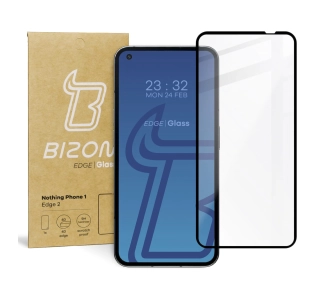 Szkło hartowane Bizon pełne Edge 2 do Nothing Phone 1