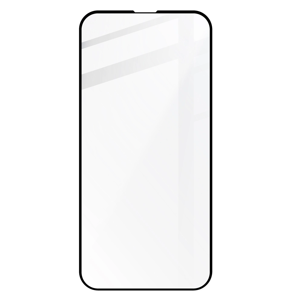 Szkło hartowane Bizon pełne Edge 2 do iPhone 14 Plus/13 Pro Max
