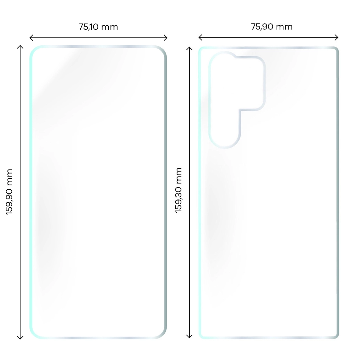 Folia hydrożelowa Bizon na tył i przód Hydrogel do Galaxy S23 Ultra