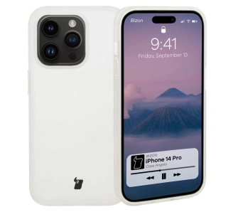 Etui Bizon Angelo do iPhone 14 Pro Półprzezroczyste