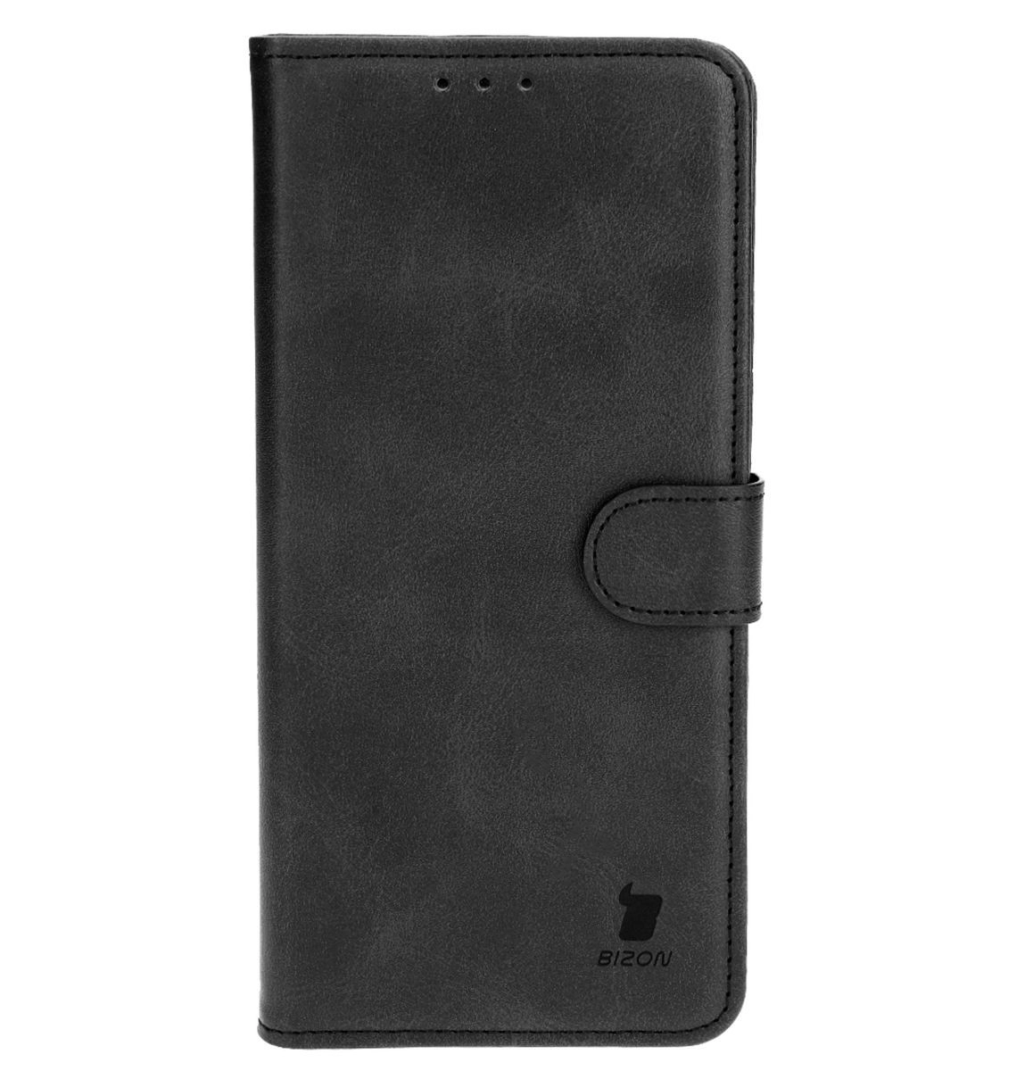 Etui Bizon z klapką Pocket do Galaxy S24 Ultra Czarny