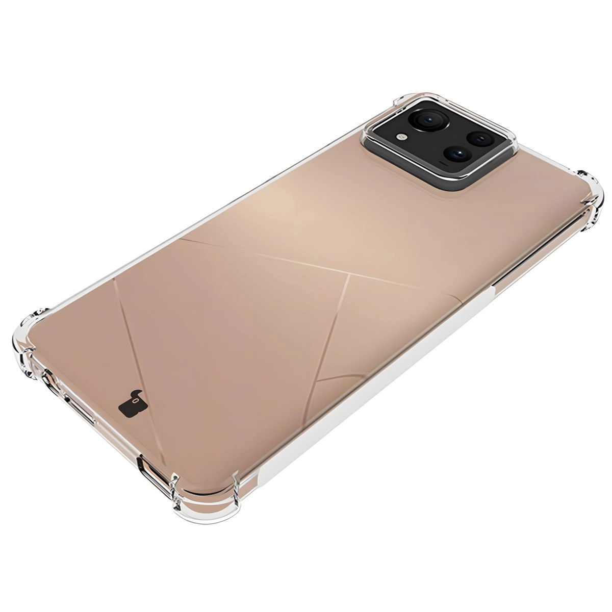 Etui Bizon Elastyczne Salpa do Asus Zenfone 11 Ultra Przezroczysty