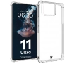 Etui Bizon Elastyczne Salpa do Asus Zenfone 11 Ultra Przezroczysty
