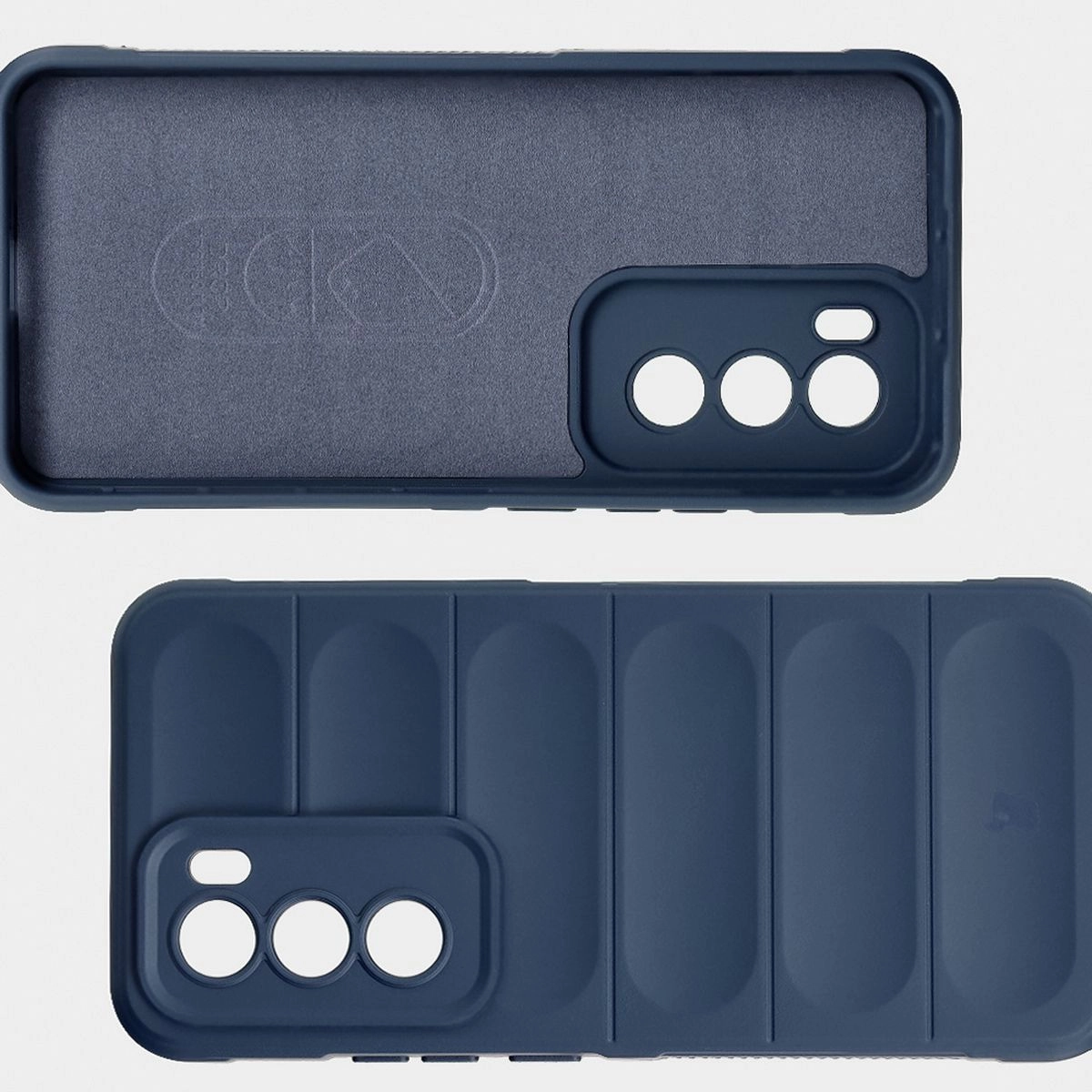 Etui Bizon Tur do Oppo Reno 12 Pro Dark Blue