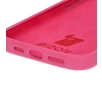 Etui Bizon Silikonowe Soft do iPhone 16 Plus Fuksja