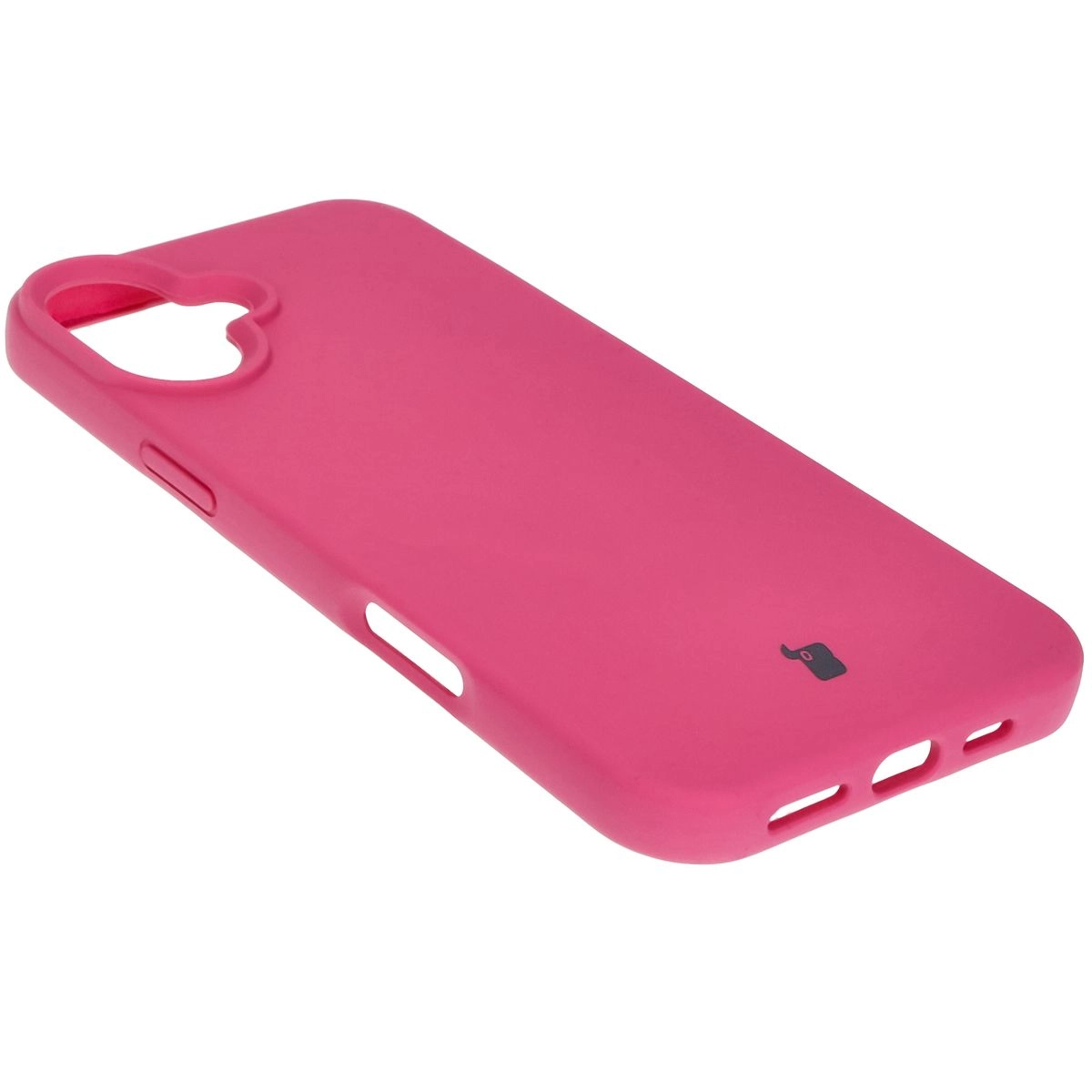 Etui Bizon Silikonowe Soft do iPhone 16 Plus Fuksja