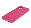 Etui Bizon Silikonowe Soft do iPhone 16 Plus Fuksja