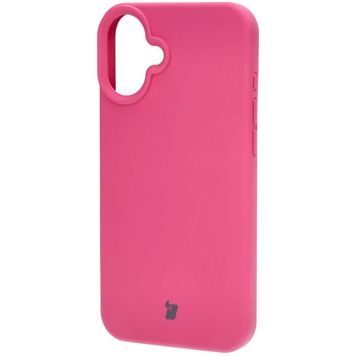 Etui Bizon Silikonowe Soft do iPhone 16 Plus Fuksja