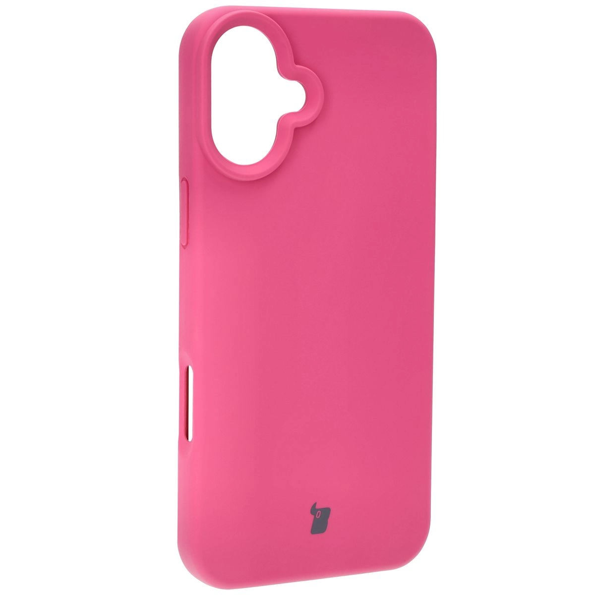 Etui Bizon Silikonowe Soft do iPhone 16 Plus Fuksja