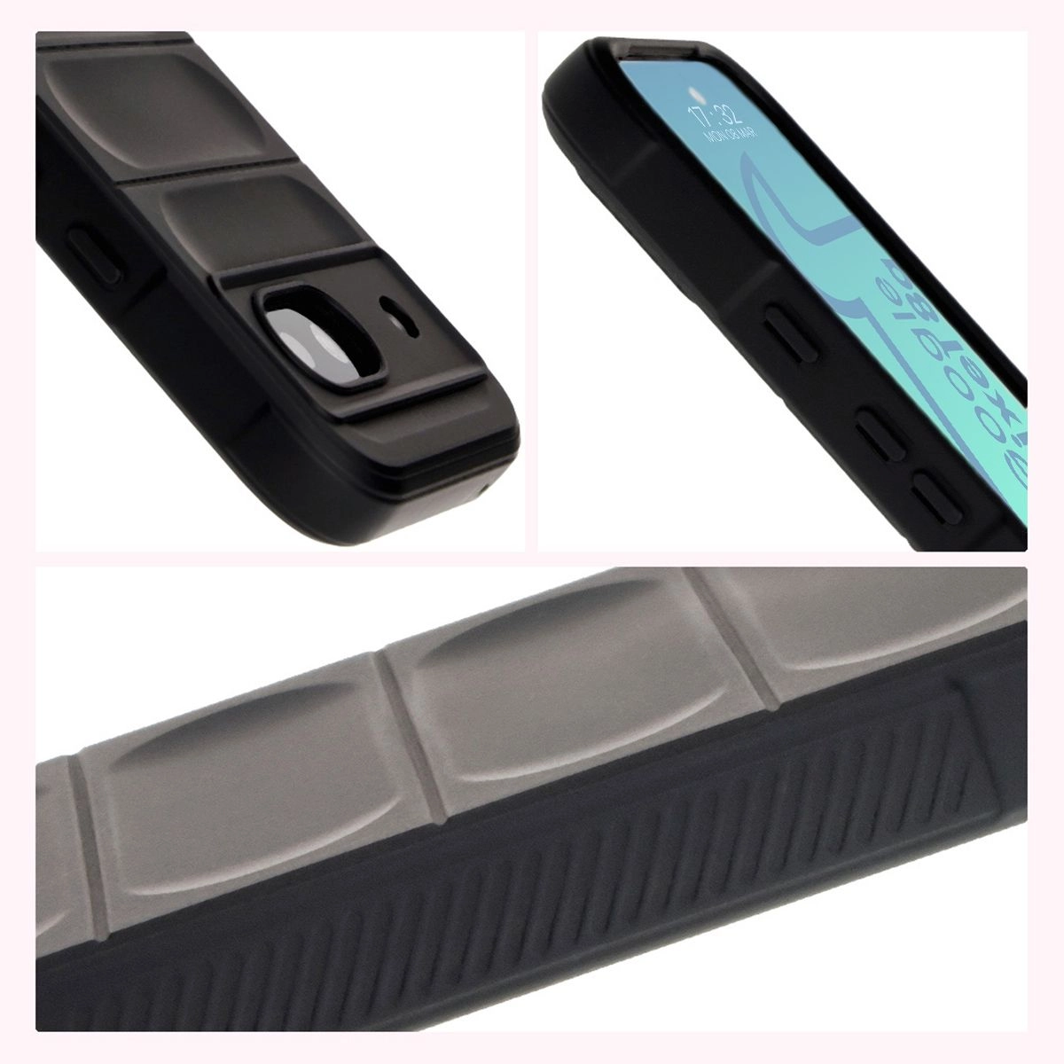 Etui Bizon Tur do Google Pixel 8a Black
