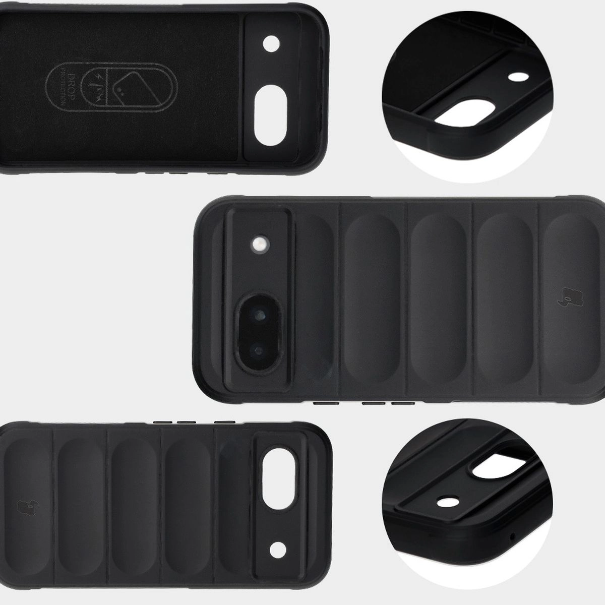 Etui Bizon Tur do Google Pixel 8a Black