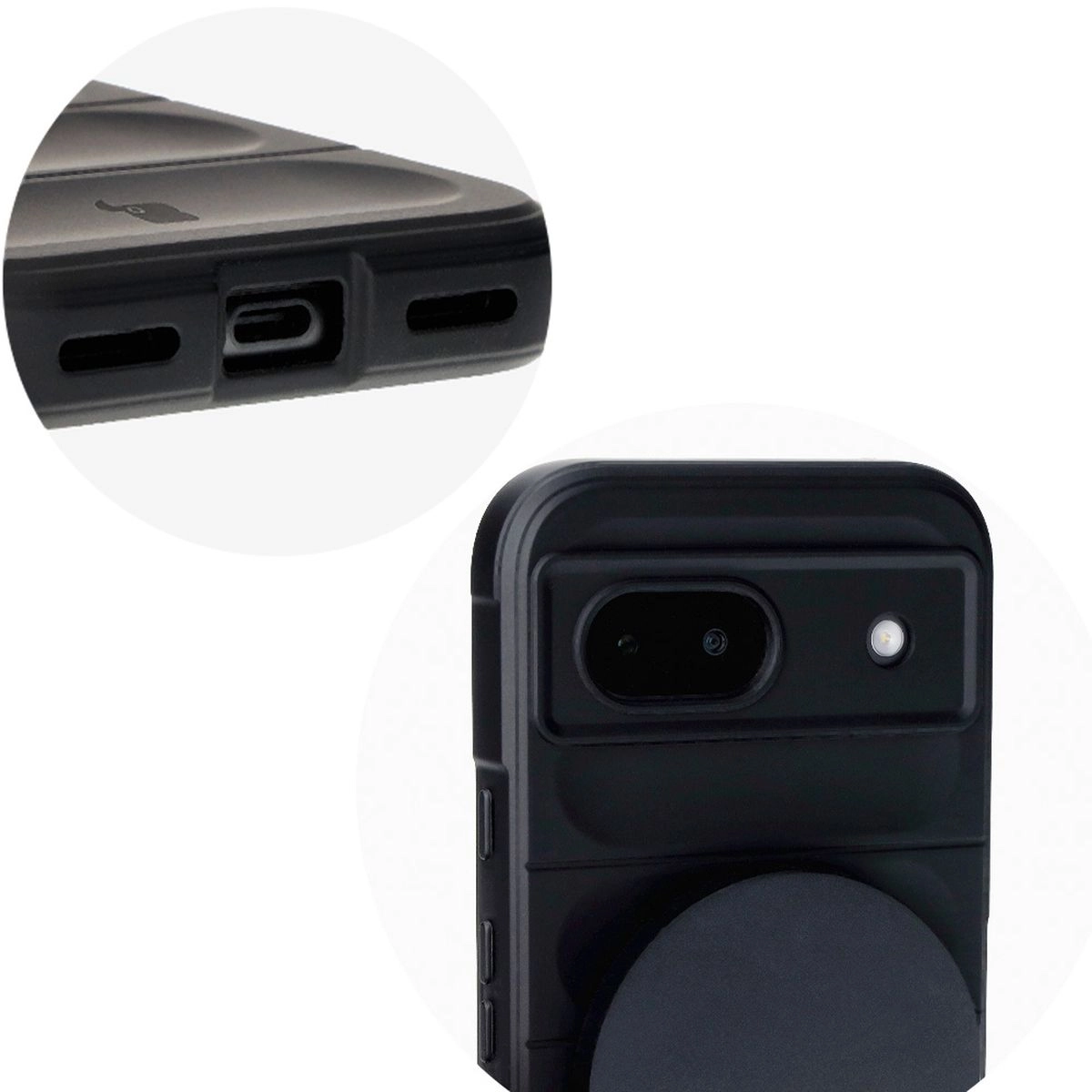 Etui Bizon Tur do Google Pixel 8a Black