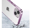 Etui Bizon Halo do iPhone 15 Przezroczysto-fioletowe
