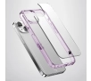Etui Bizon Halo do iPhone 15 Przezroczysto-fioletowe