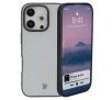 Etui Bizon Angelo do iPhone 16 Pro Przydymione z czarną ramką