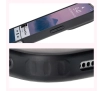 Etui Bizon Angelo do iPhone 16 Pro Przydymione z czarną ramką