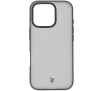 Etui Bizon Angelo do iPhone 16 Pro Przydymione z czarną ramką