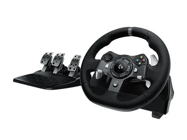 Kierownica Logitech G920 z pedałami do Xbox Series X/S, Xbox One, PC Force Feedback + słuchawki Astro A10 Biały