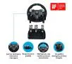 Kierownica Logitech G29 Racing Wheel z pedałami do PS5, PS4, PS3, PC Force Feedback + słuchawki Astro A10 Biały