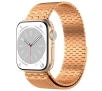 Bransoleta Bizon ze stali nierdzewnej Titanium do Apple Watch 44/45/46/49mm Różowo-złoty