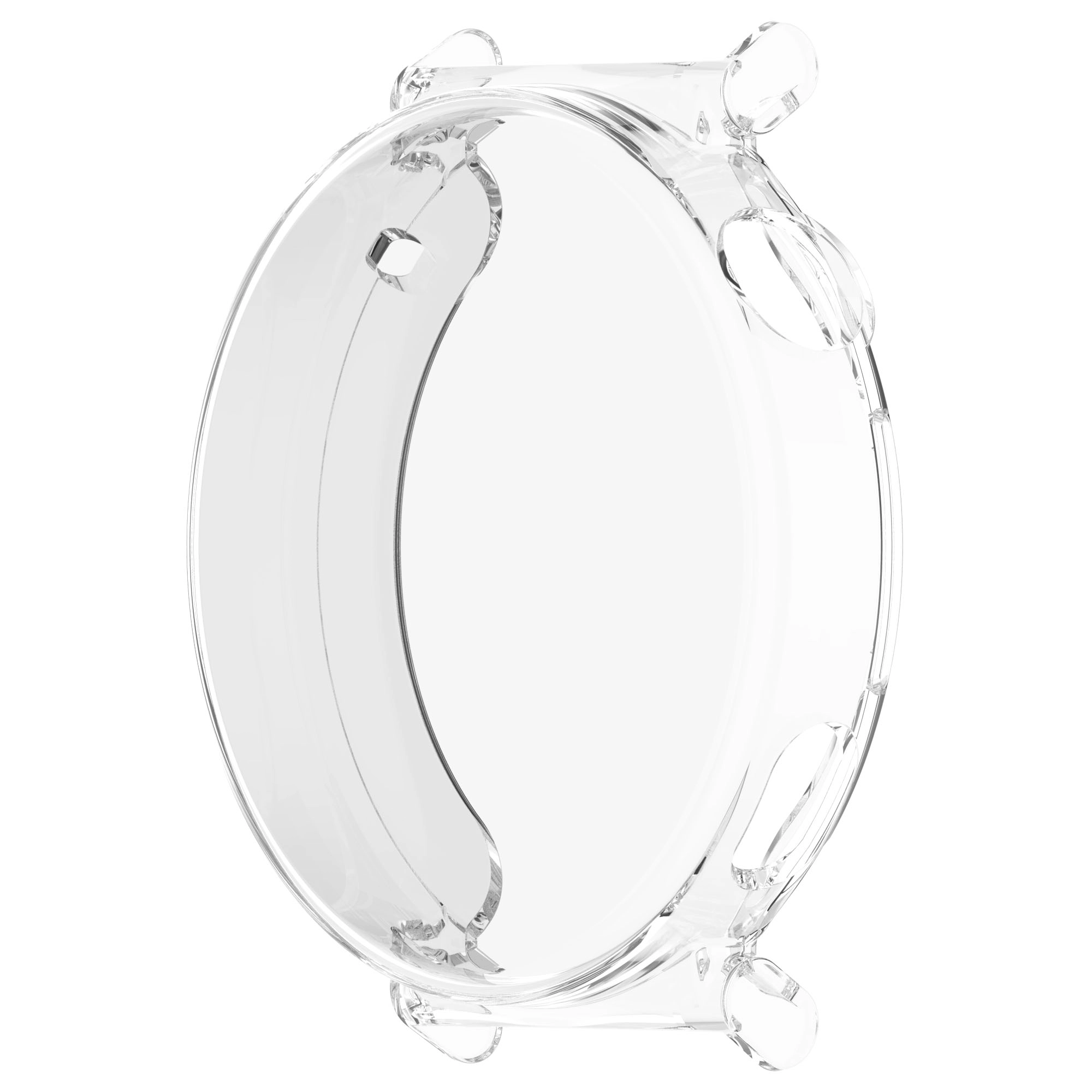 Nakładka na tarczę Bizon Felipe do Huawei Watch GT 5 Pro 42mm Przezroczysty