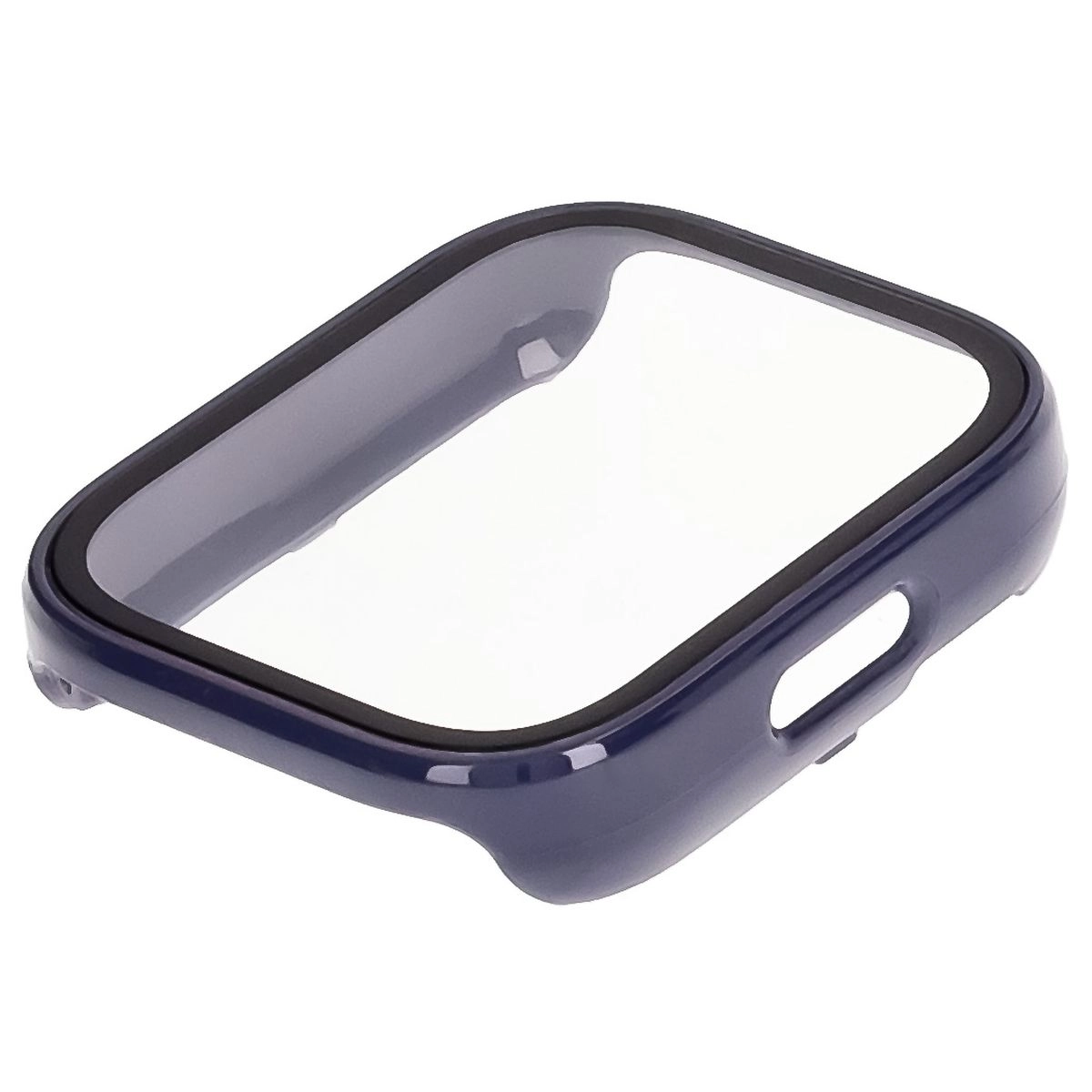 Nakładka na tarczę Bizon ze szkłem do Xiaomi Redmi Watch 5 Active Niebieski