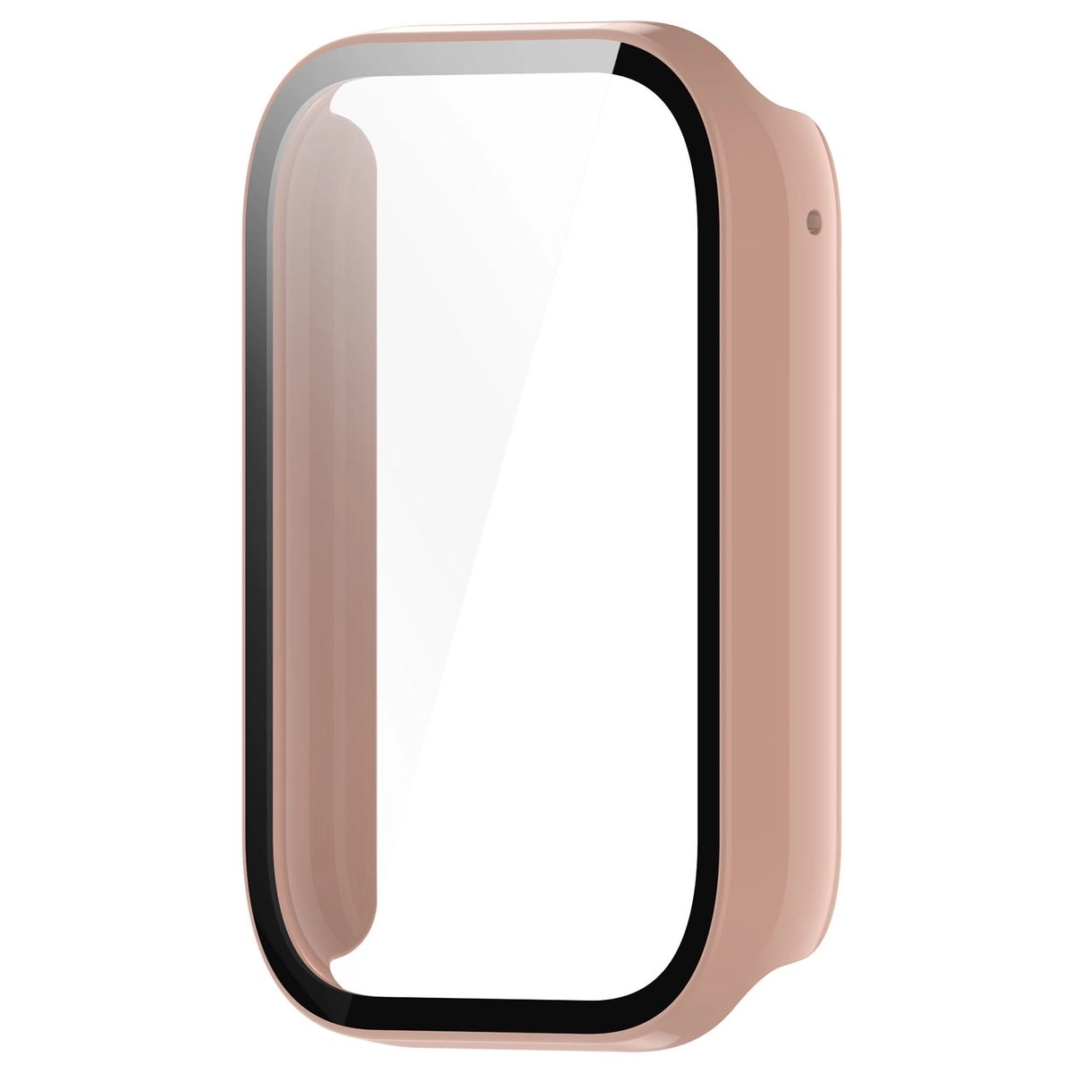 Nakładka na tarczę Bizon ze szkłem do Xiaomi Smart Band 8 Pro Różowy