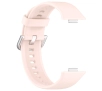 Pasek Bizon Strap Watch Silicone Pro SR do Huawei Watch Fit 3 Jasno-różowy