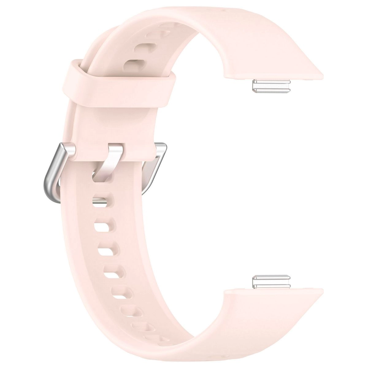 Pasek Bizon Strap Watch Silicone Pro SR do Huawei Watch Fit 3 Jasno-różowy