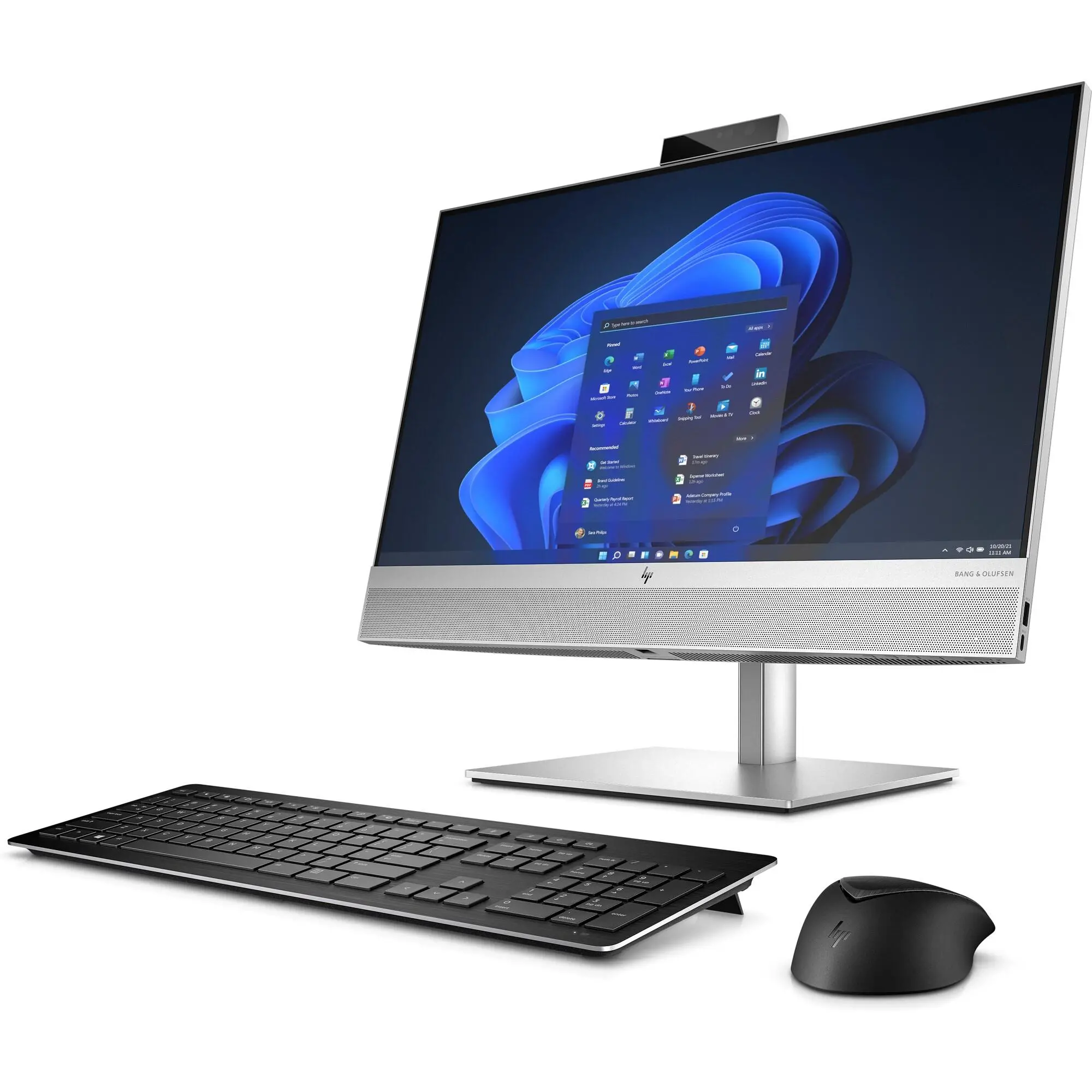 Komputer HP EliteOne 840 G9 628M9ET i5-13500 23,8" 16GB RAM 512GB Dysk SSD Win11 Pro Srebrny
