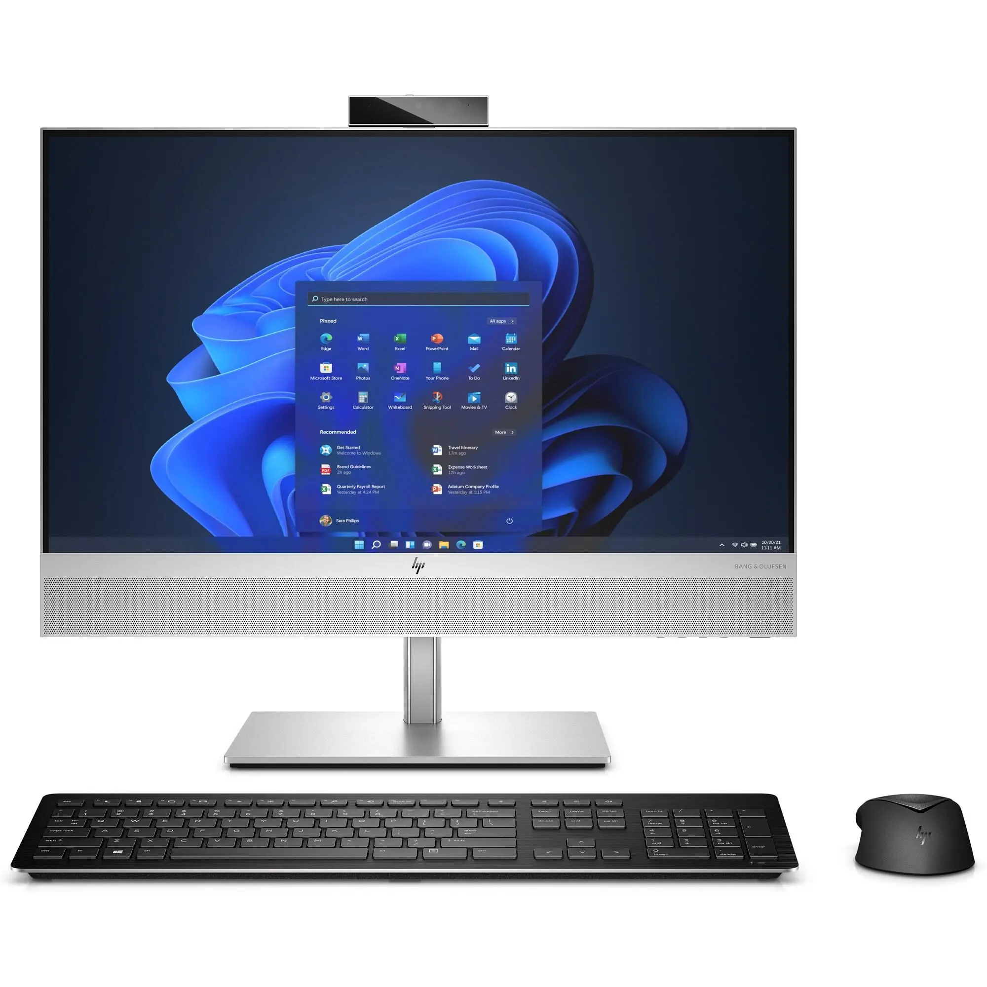 Komputer HP EliteOne 840 G9 628M9ET i5-13500 23,8" 16GB RAM 512GB Dysk SSD Win11 Pro Srebrny