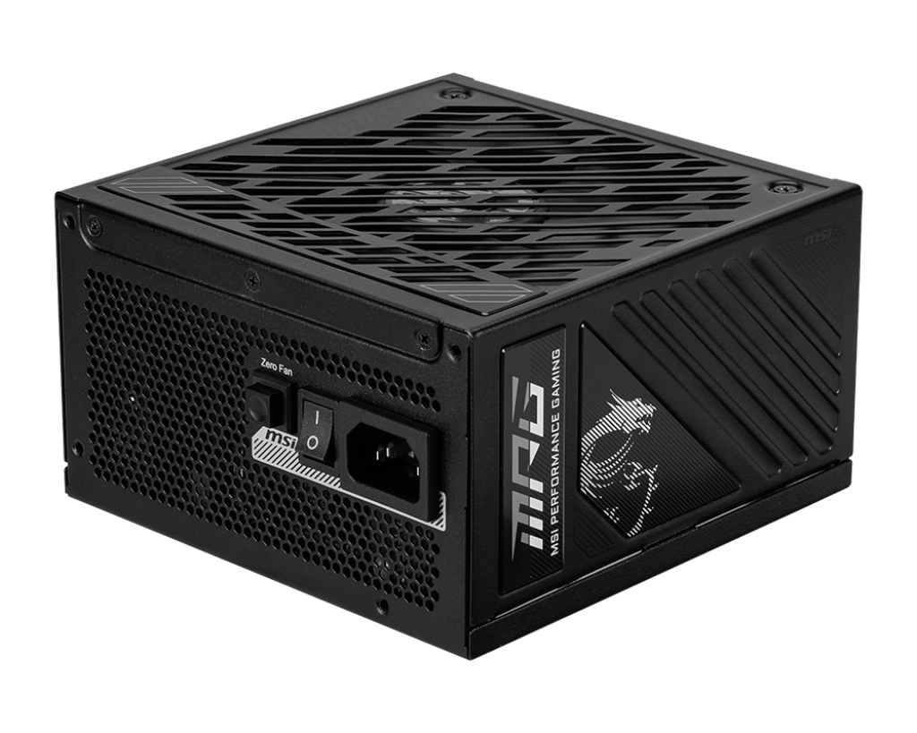 Zasilacz MSI MPG A850GS PCIE5 850W 80+ Gold Czarny