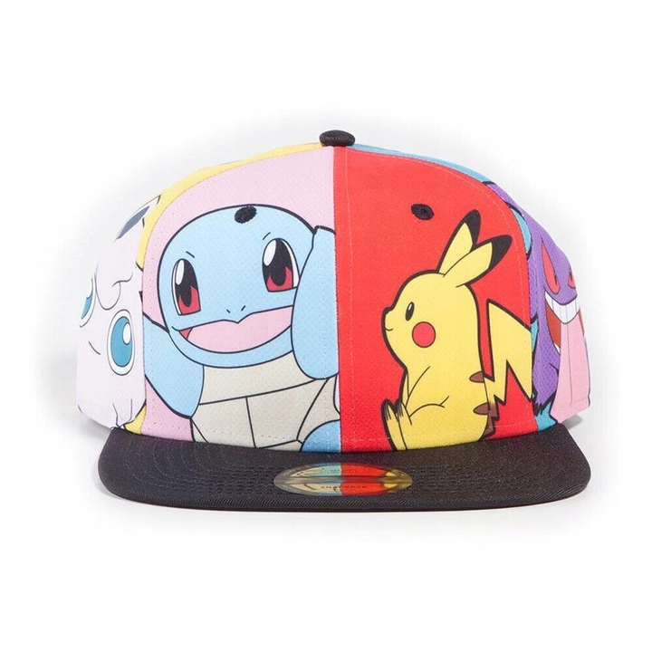 Czapka Difuzed Pokemon - Multi Pop Art Snapback Cap