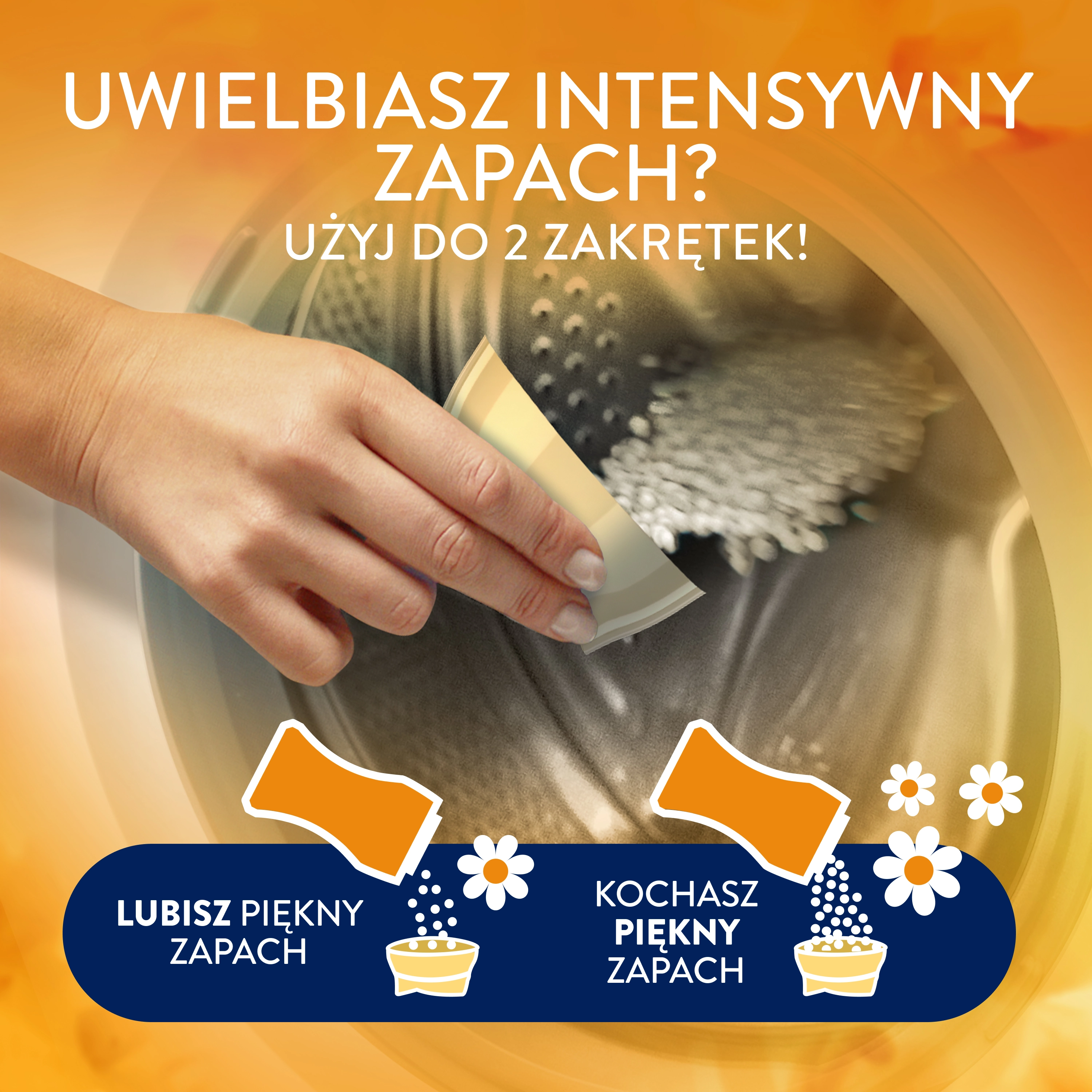 Zapach do pralki Lenor Gold Orchid & Vanilla 495g