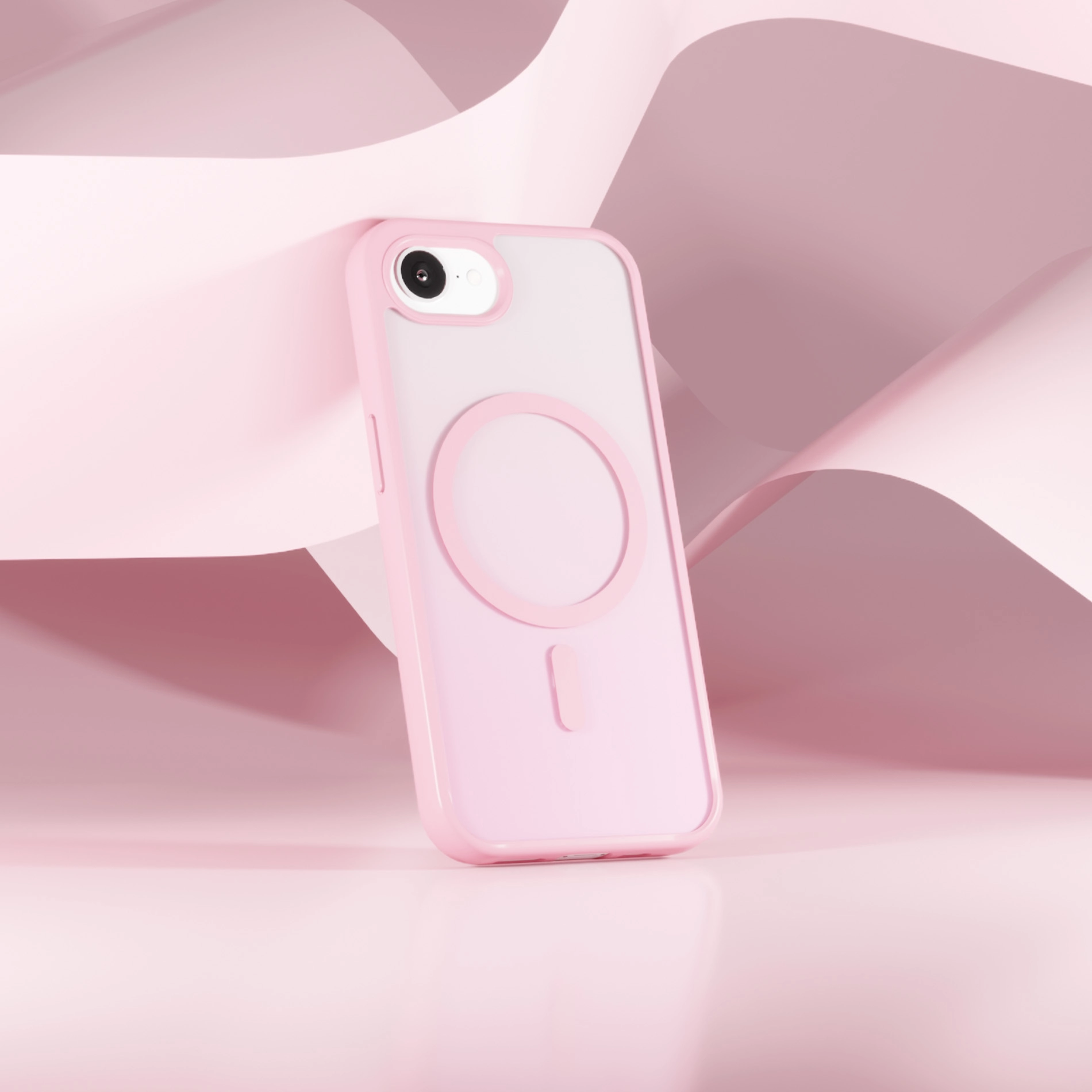 Etui Puro Gradient do iPhone 16e Różowy